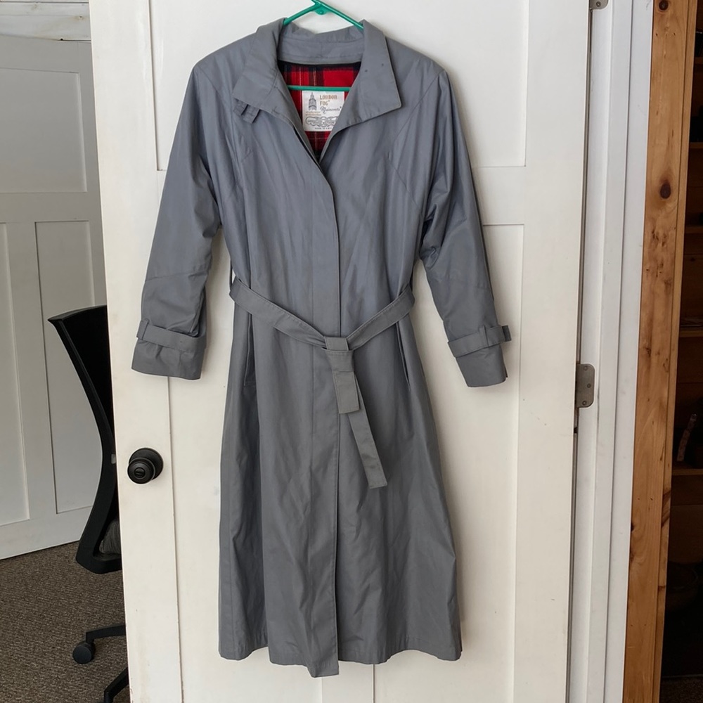 Vintage London Fog Wool Lined Trench Coat